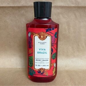 Bath & Body Works Viva Brazil Body Wash Fresh Guava Maracuja Coconut 10oz/295mL